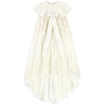 Dolce & Gabbana Babies' Cream White Ceremony Dress