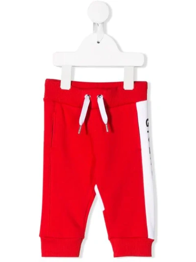 Givenchy Babies' Sport Trousers With Logo In Rosso