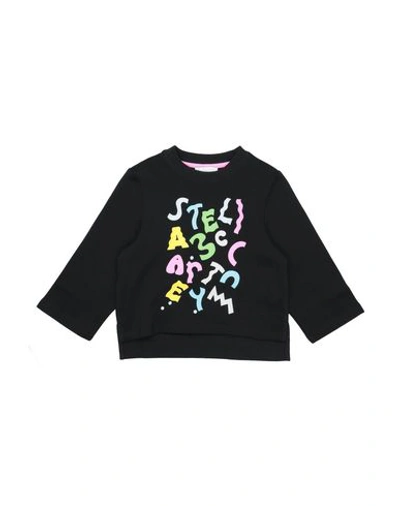 Stella Mccartney Kids' Sweatshirt In Black