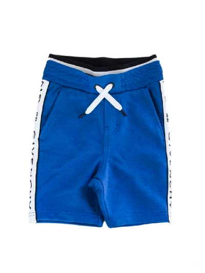 Givenchy Kids' Blue Track Short