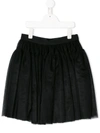 Dolce & Gabbana Kids' Multi-layered Tulle Skirt In Black