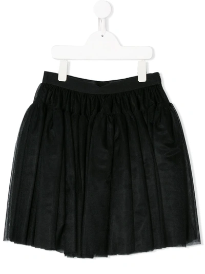 Dolce & Gabbana Kids' Multi-layered Tulle Skirt In Black