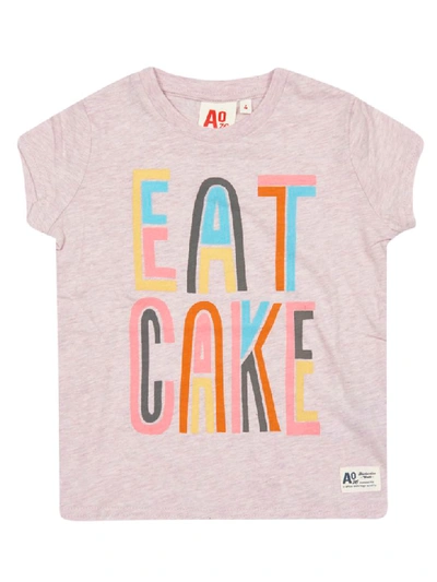 Ao76 Kids' Printed Short Sleeve T-shirt In Multicolor