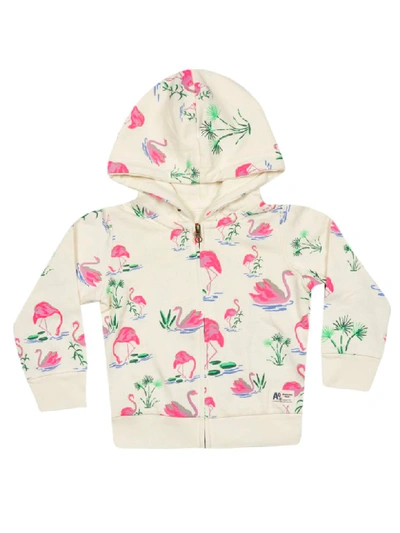 Ao76 Kids' Printed Hoodie In Multicolor