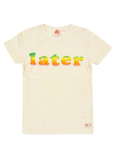 Ao76 Kids' Later Short Sleeve T-shirt In Yellow