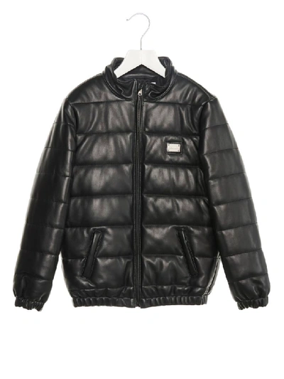 Dolce & Gabbana Kids' Jacket In Black
