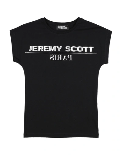 Jeremy Scott Kids' T-shirts In Black