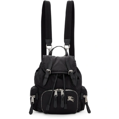 Burberry The Small Rucksack Backpack In Black