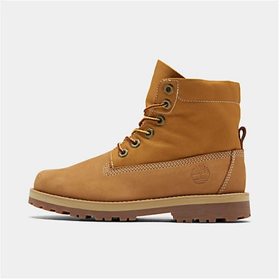 Timberland Big Kids Cordura Roll-top Boots From Finish Line In Wheat Nubuck  | ModeSens