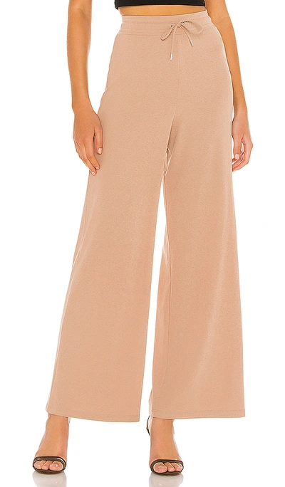 Lovers & Friends Ina Pant In Warm Taupe