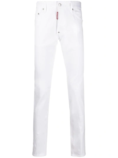 Dsquared2 Cool Guy Slim-fit Jeans In White