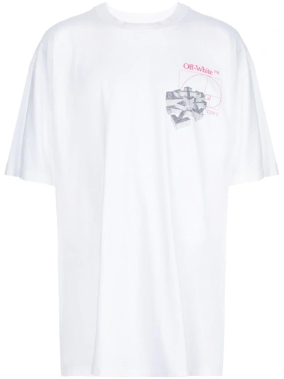 Off-white Golden Ration Printed T-shirt In White