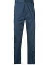 Dolce & Gabbana Cropped Tailored Trousers In Blue