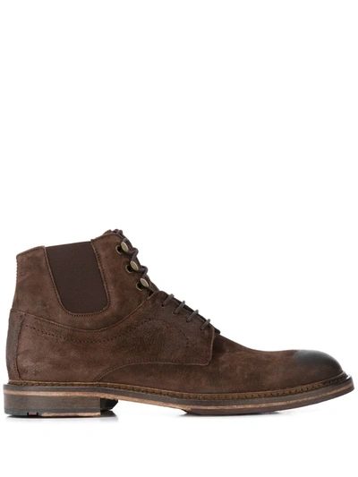 Lloyd Hammond Vintage-style Ankle Boots In Brown