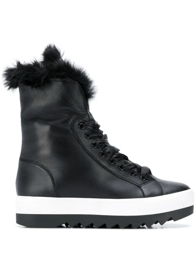 Hogl Cosy Ankle Boots In Black