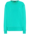 Acne Studios Fairview Face Cotton Sweatshirt In Oversized Sweatshirt