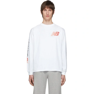 Aries All-over Prints Long Sleeves T-shirt In White
