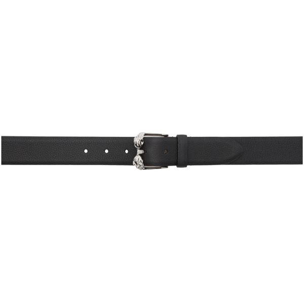 alexander mcqueen skull belt