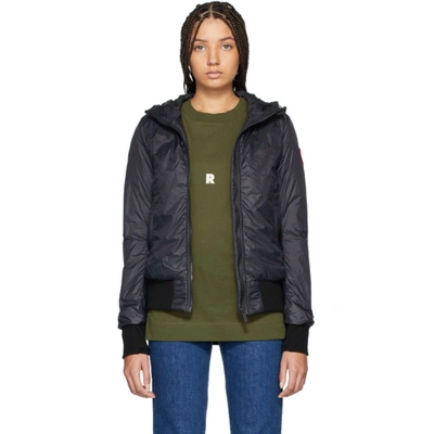 Canada Goose Black Down Dore Jacket In 61 Black