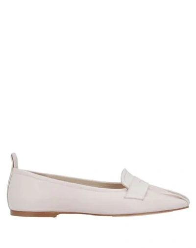 Anna Baiguera Loafers In Ivory