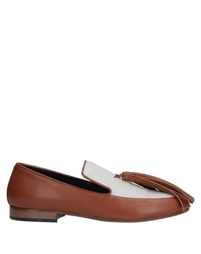 Jucca Loafers In Tan
