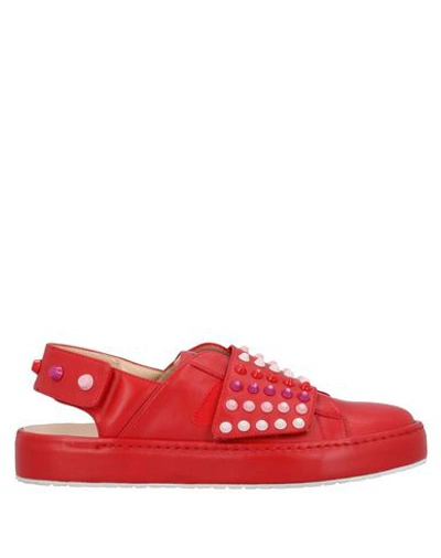 Cesare Paciotti Sneakers In Red