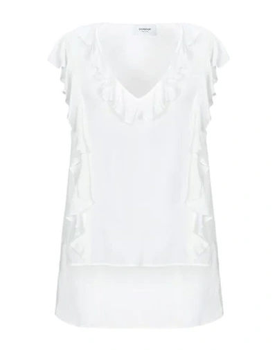 Dondup Tops In White