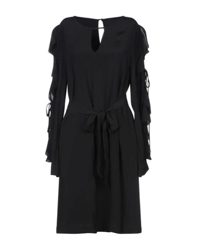 Suncoo Short Dress In Black