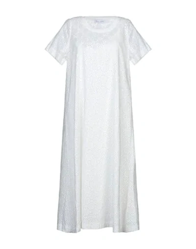 Weili Zheng 3/4 Length Dresses In White