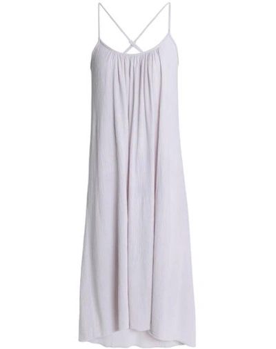 Kain Knee-length Dress In Light Grey