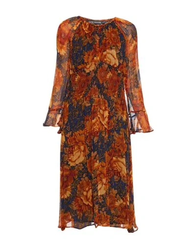 Antik Batik Knee-length Dress In Camel