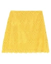 Giamba Midi Skirts In Yellow