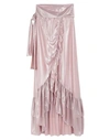 Alessandro Dell'acqua Long Skirts In Pale Pink
