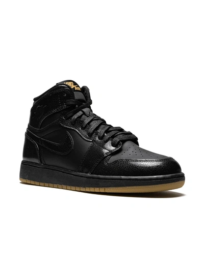 Jordan Kids' 'air  1 Retro' Sneakers In Black