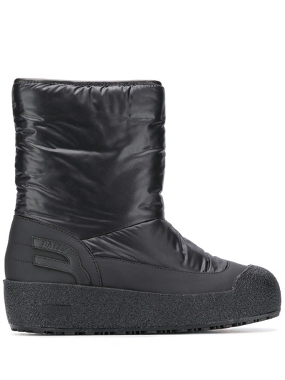 Bally Fur-lined Boots In Black
