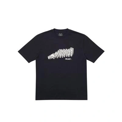 Pre-owned Palace  Domino T-shirt Black