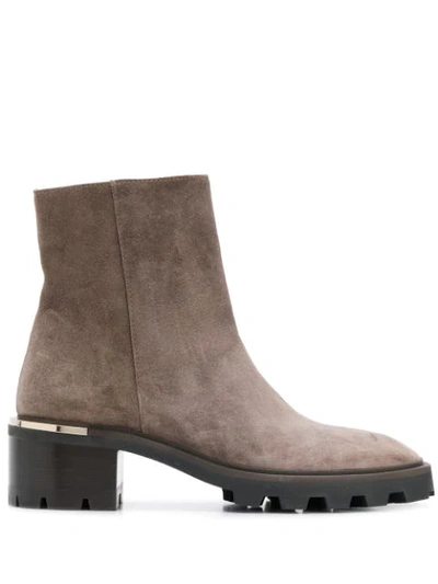 Jimmy Choo Melodie 35mm Boots In Brown