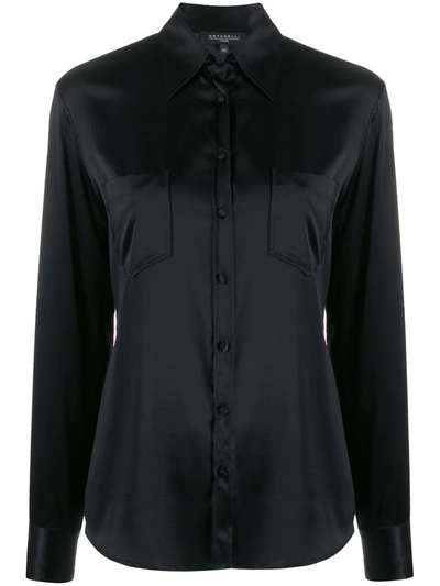 Antonelli Slim-fit Shirt In Black