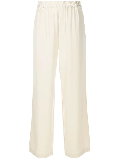 Filippa K Elsie Wide Leg Trousers In Faded Pink