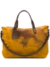 Ajmone Wender Faded Holdall In Brown