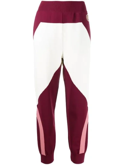 Stella Mccartney Panelled Track Trousers In Pink