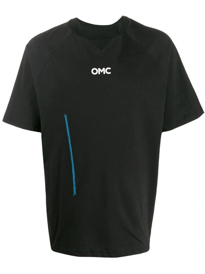 Omc Logo Cotton T-shirt In Black
