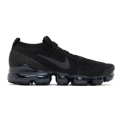 Nike Black Air Vapormax Flyknit 3 Sneakers In Black/anthracite/white |  ModeSens