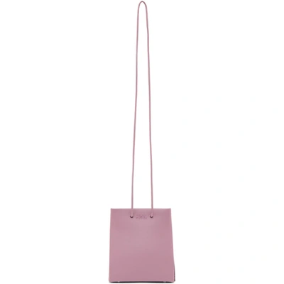 Medea Purple Prima Long Strap Short Bag In Orchid