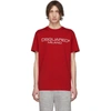 Dsquared2 Logo T-shirt In Red