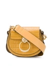 Chloé Chloe Yellow Croc Small Tess Bag