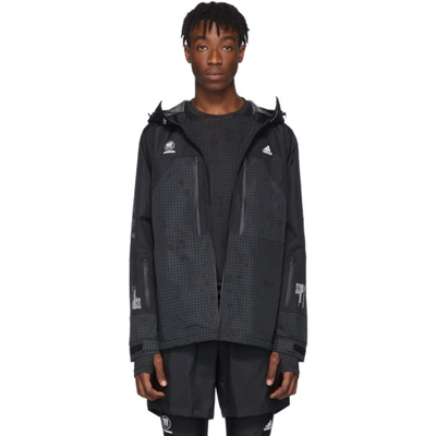 Adidas Originals X Neighborhood Hooded Jacket In Black