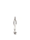 Emanuele Bicocchi Skull Sterling-silver Hoop Single Earring