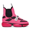Prada Cloudbust High-top Sneakers In Pink