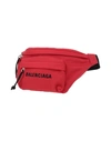 Balenciaga Backpack & Fanny Pack In Red